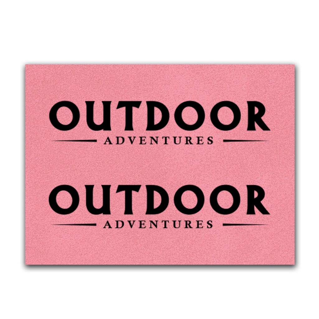 Laser Sample Pink black