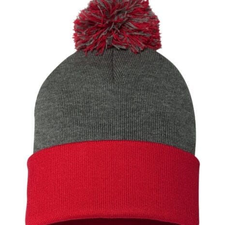 SP15-Dark Heather Grey-Red #image_title